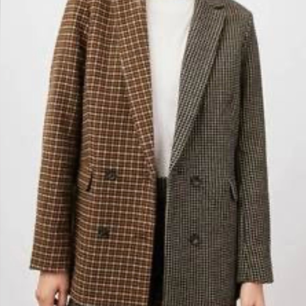 Rails Black and Brown Checkered Jacket